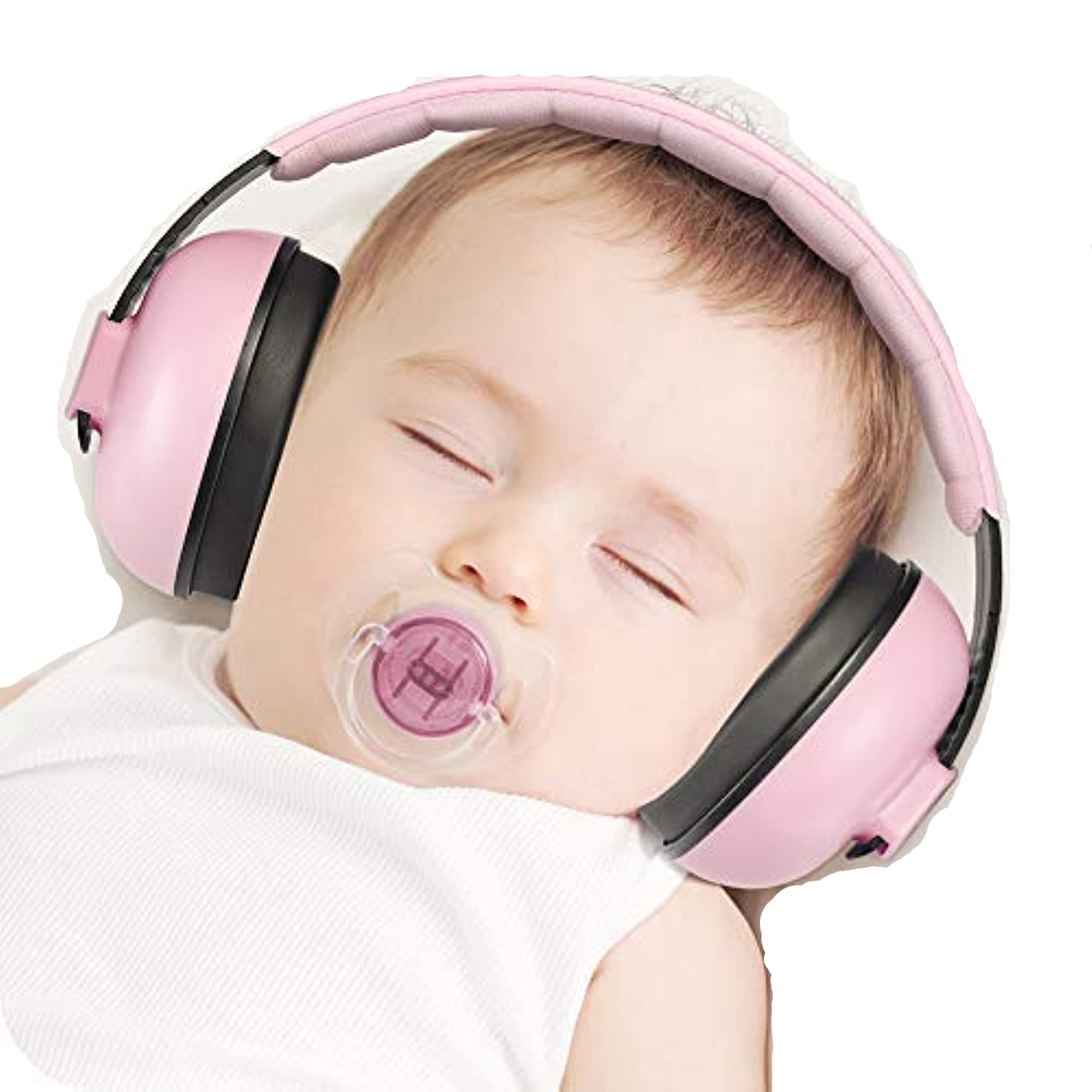 Mumba Baby Earmuffs lightweight ABS shell for travel-friendly protection