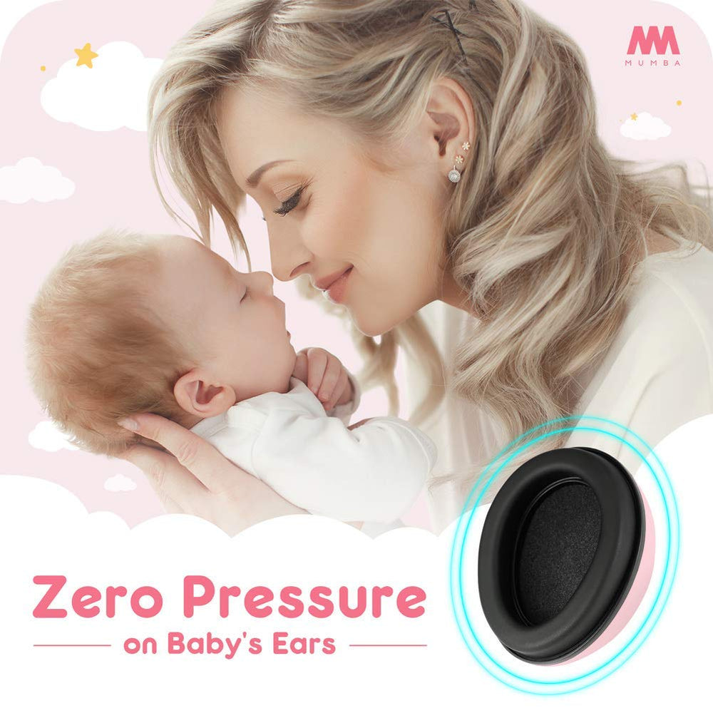 Mumba Baby Earmuffs SNR 26dB suitable for noisy venues