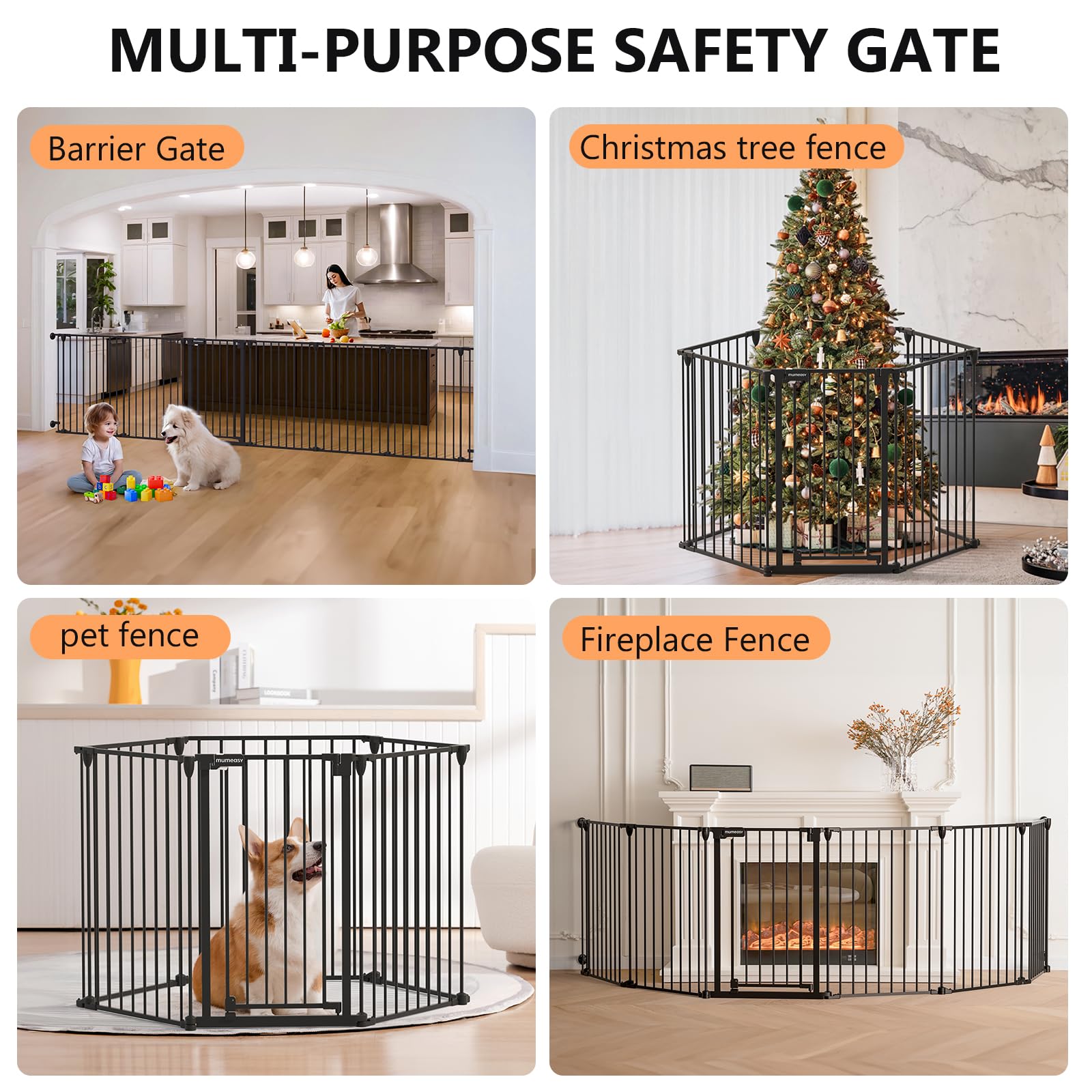 Mumeasy steel frame durability and easy-clean surface in a busy home