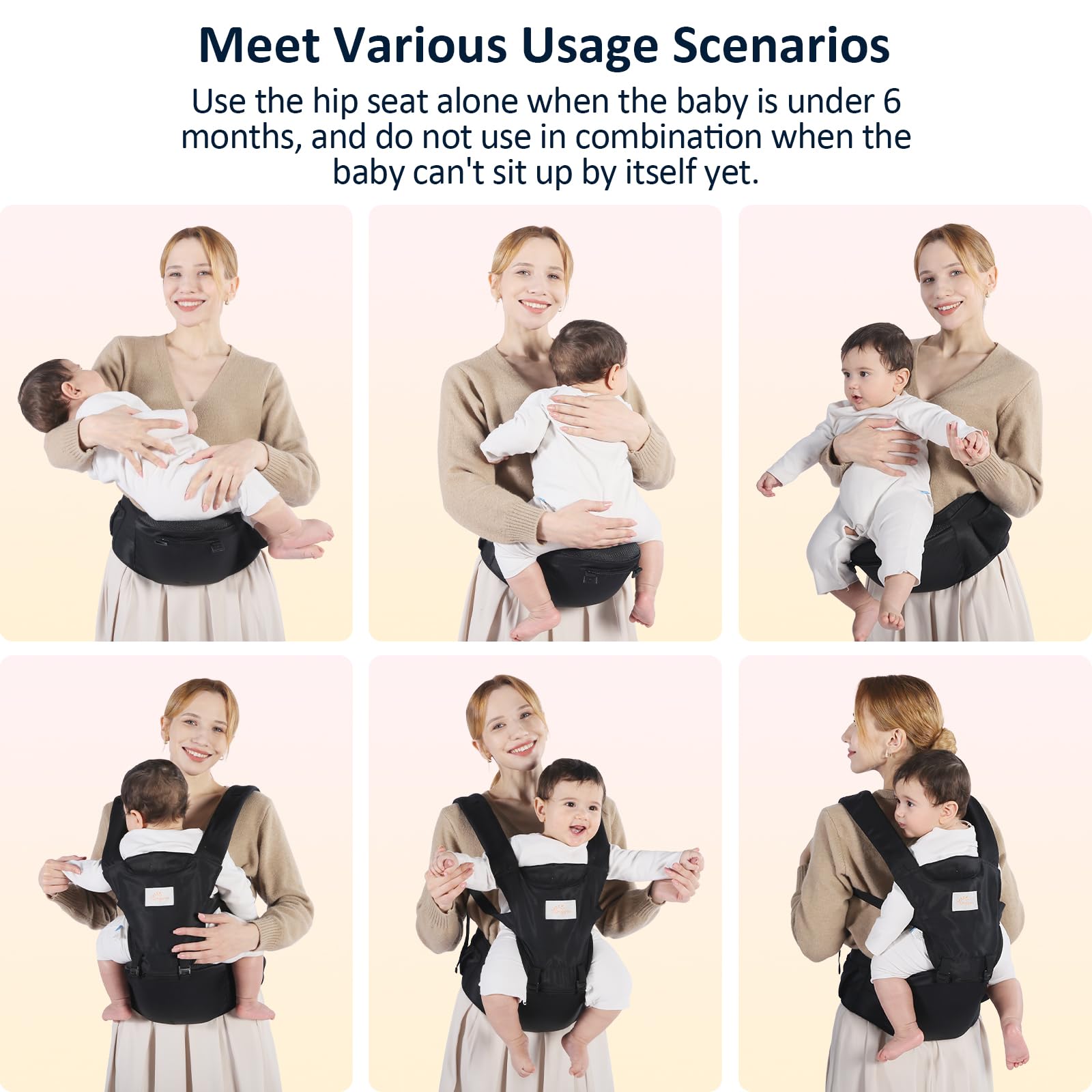 Mumgaroo baby carrier side pocket design perfect for essentials on the go