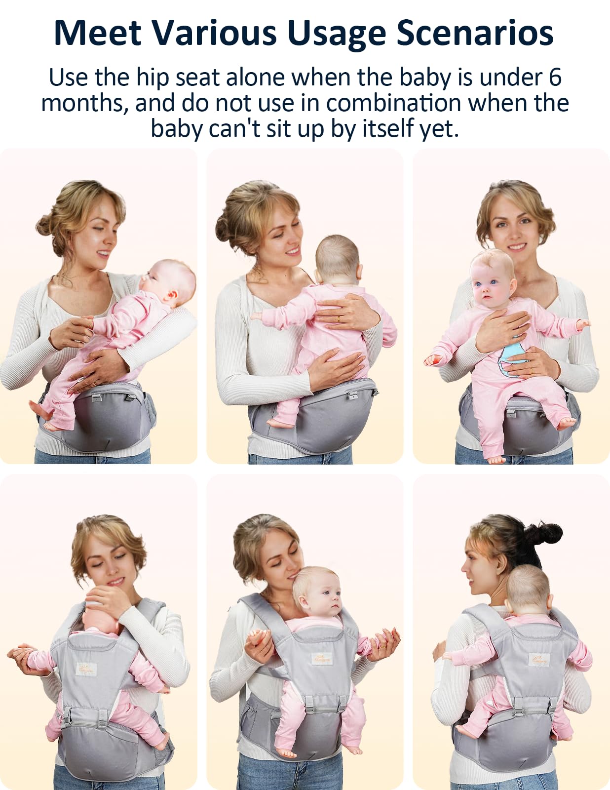 Mumgaroo padded shoulder straps emphasize comfort for parents during longer outings.