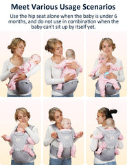 Mumgaroo padded shoulder straps emphasize comfort for parents during longer outings.