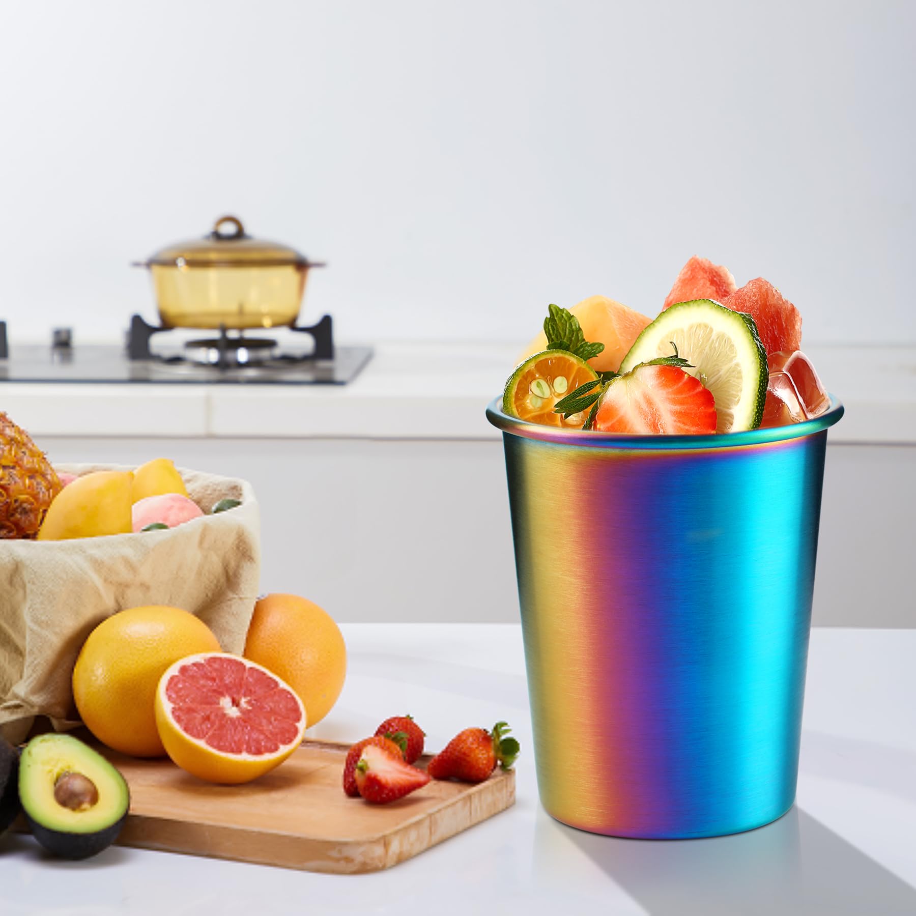 MUMIGUAN rainbow cups offer an eco-friendly, reusable option over disposables.