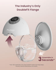 Mumior LED smart display clearly shows mode and suction settings.
