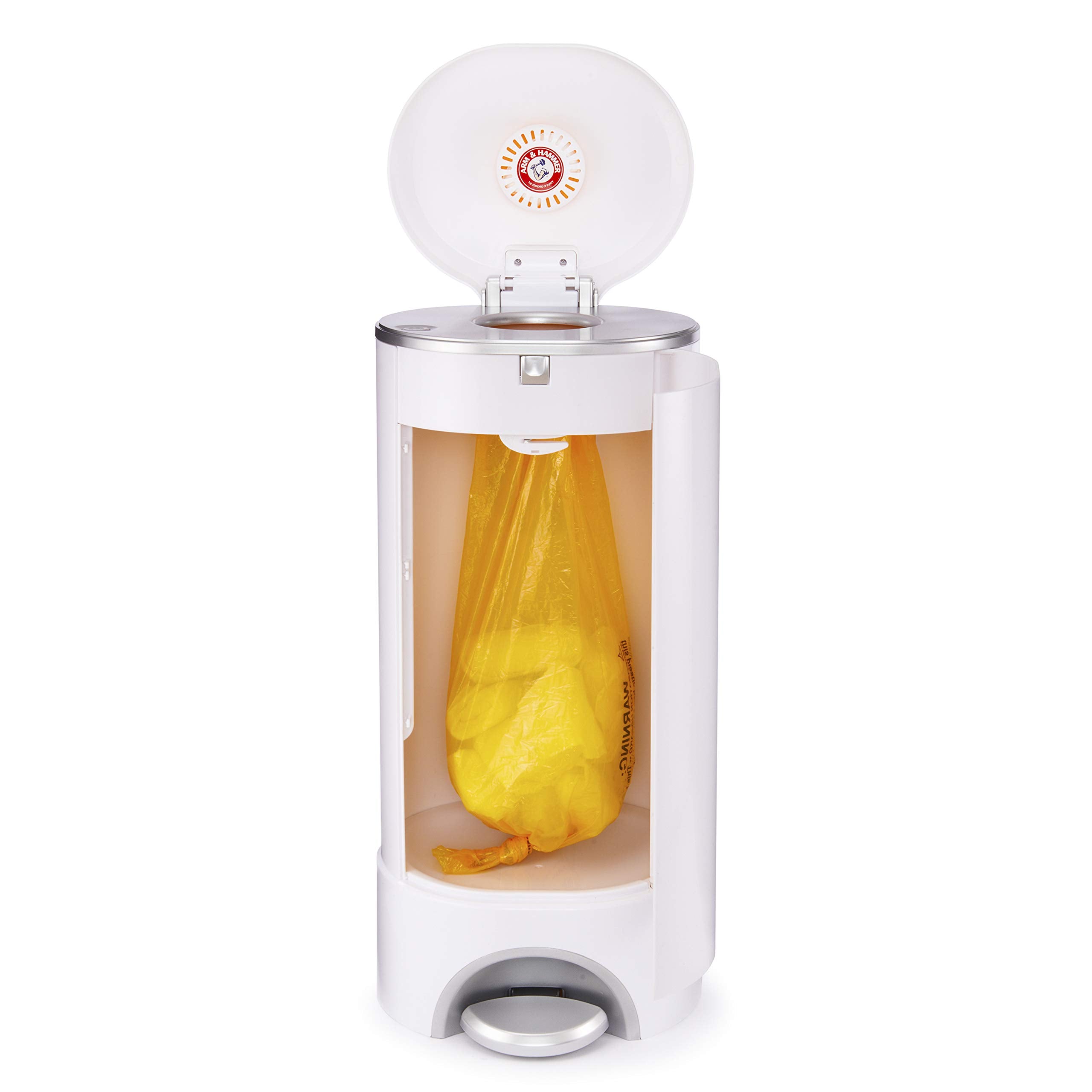 Munchkin Arm & Hammer fits all Munchkin pails for easy replacement.