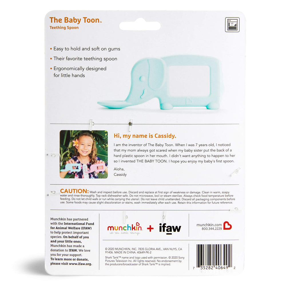 Munchkin Baby Toon Packaging — clear product shot for online viewing.