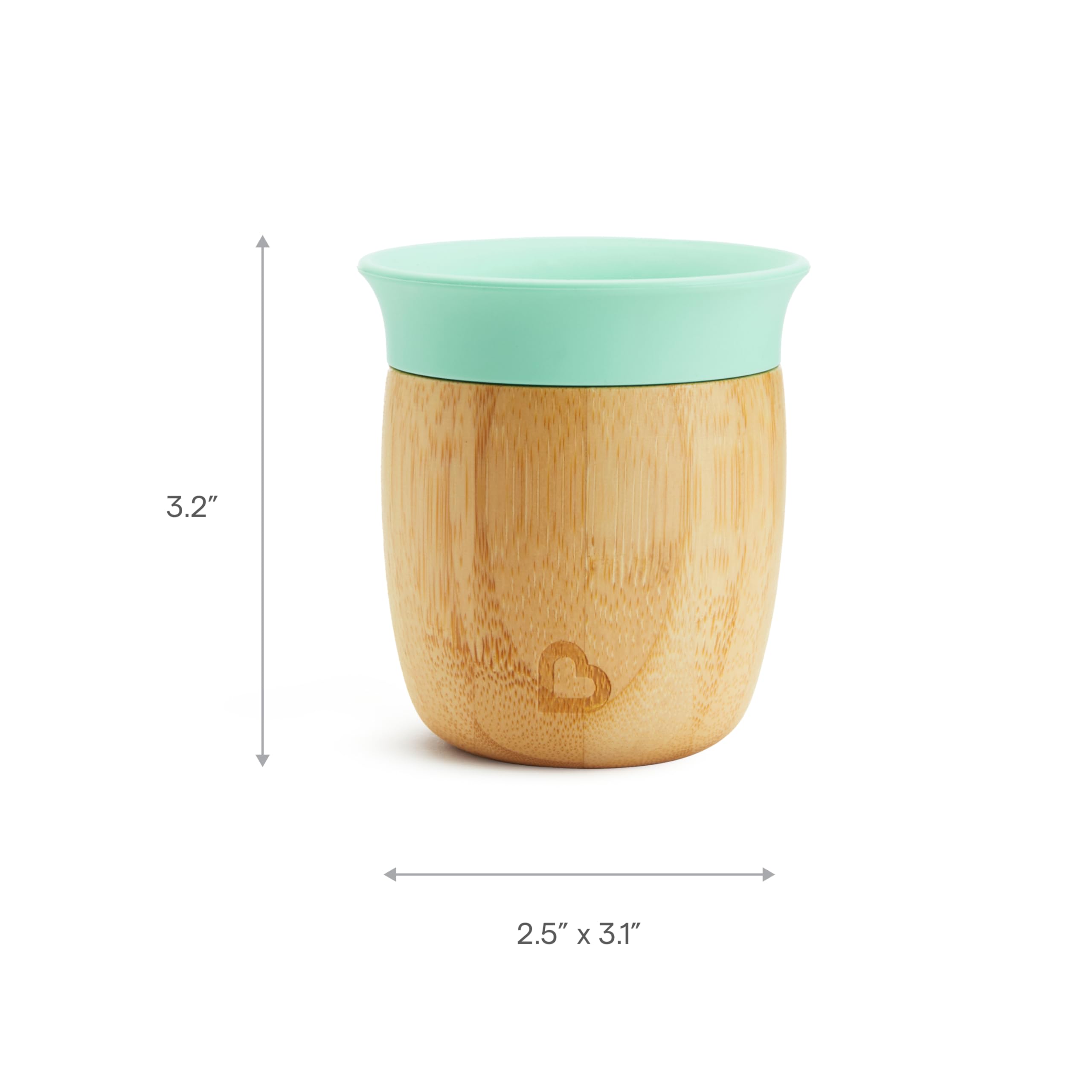Munchkin Bambou BPA-free and melamine-free image reassures safety-minded parents.