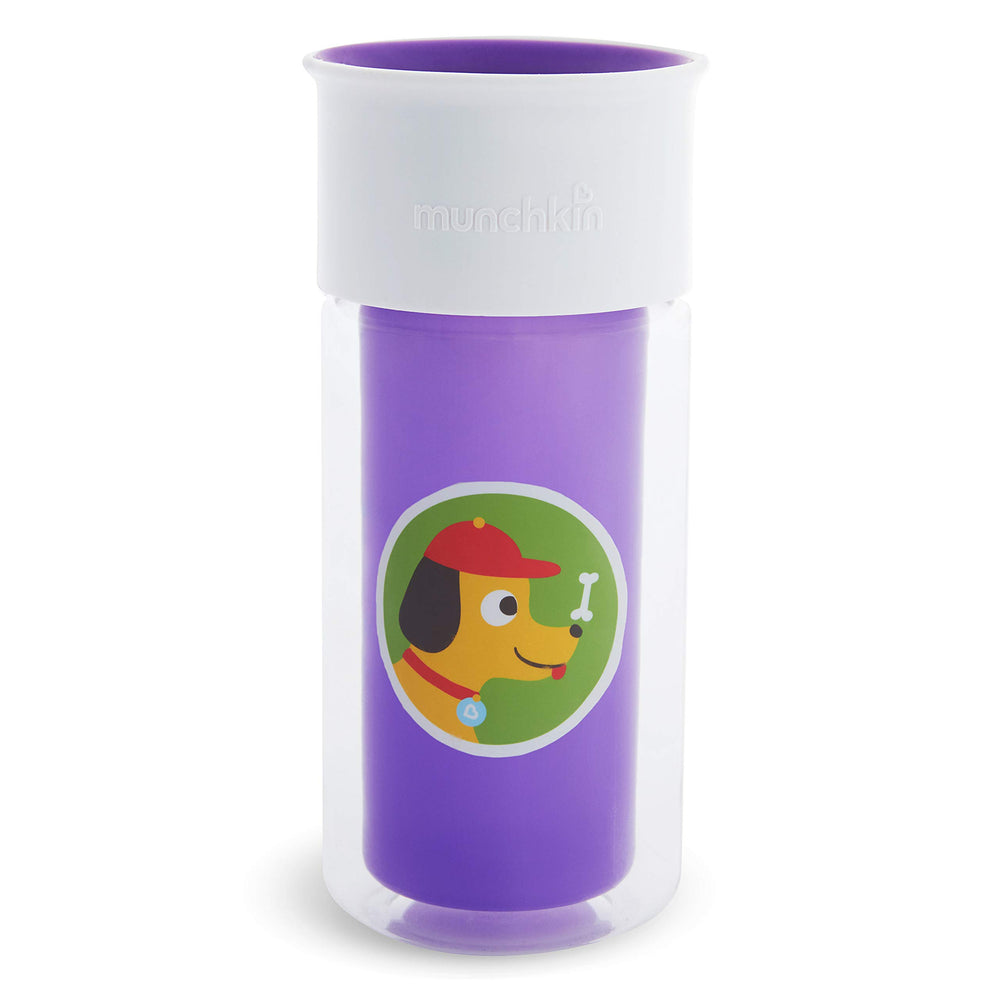 Munchkin Miracle 360 spill-proof edge ensuring mess-free meals during snack time.