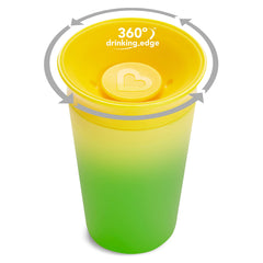 Munchkin Miracle 360 tilt-drink 360-degree rim for sipping from any edge