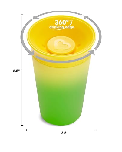 Munchkin Miracle 360 two-pack cups for siblings with color options