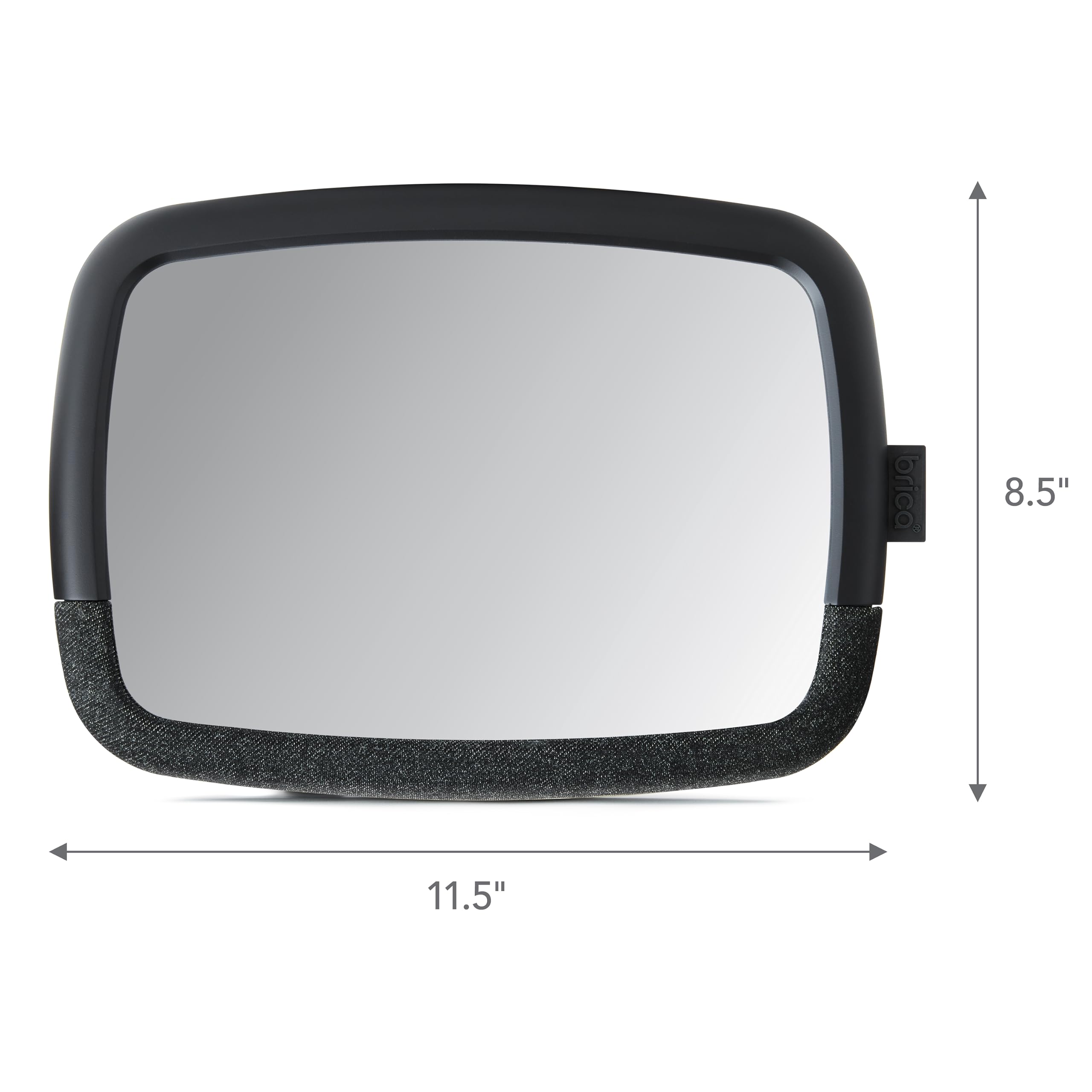 Munchkin pivot-360 mirror rotates for the perfect viewing angle while driving