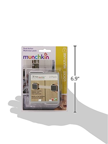 Munchkin Xtraguard pack-of-4 latch set for extra coverage.
