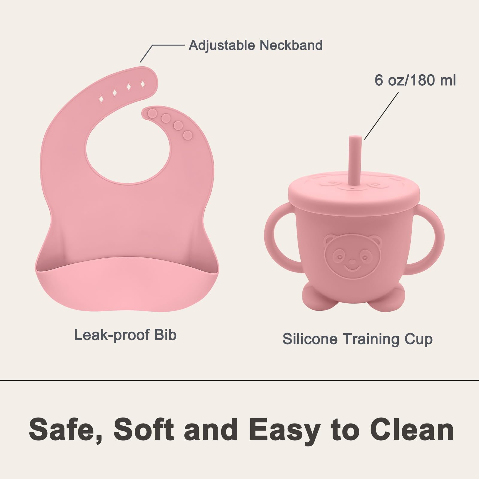 Munlinder ergonomic spoon and fork for tiny hands during meals