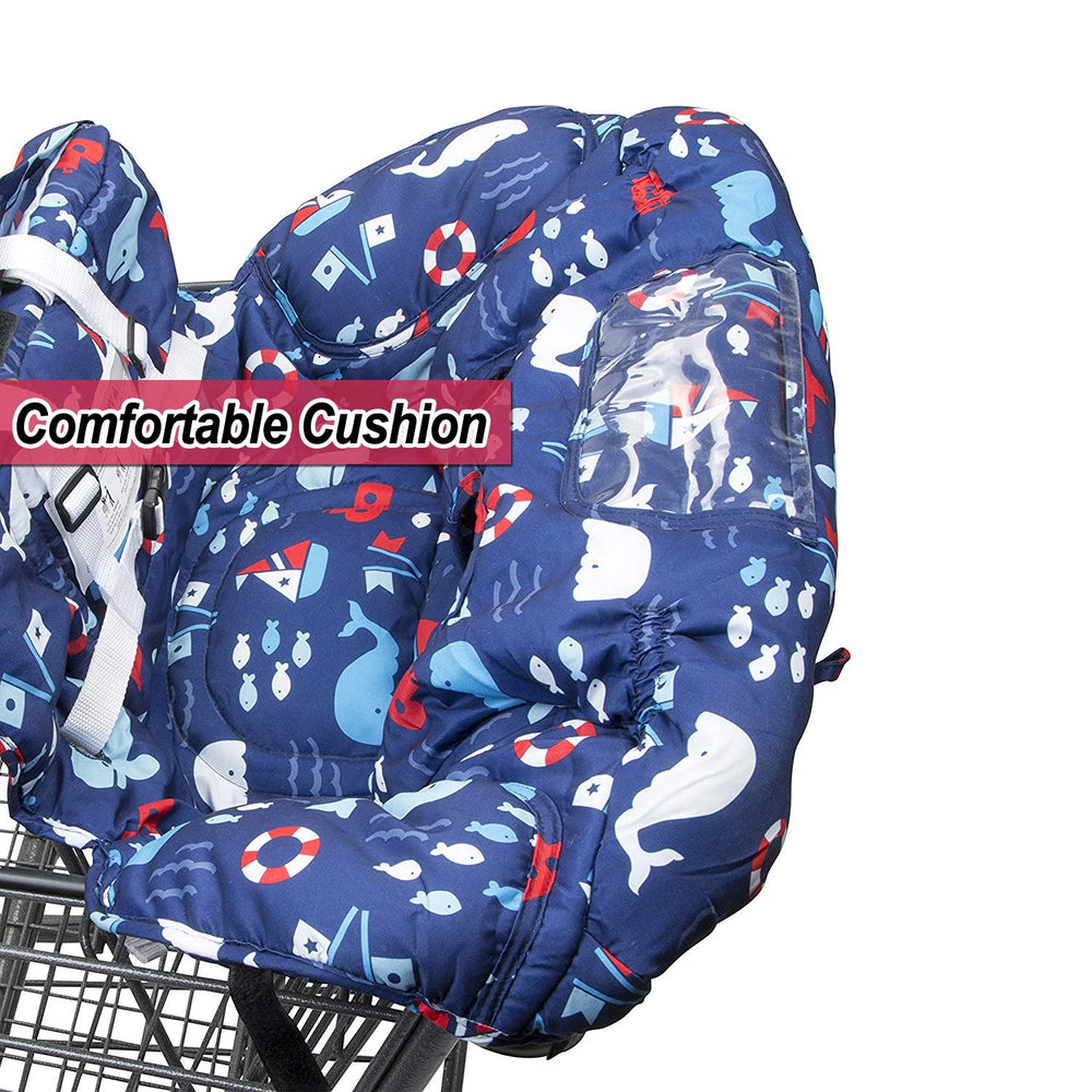 MURPHYfine blue whale zipper pouch stores keys and small items while out.