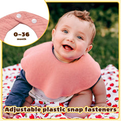 MUSBUY bibs offer absorbent, quick-dry performance for busy mealtimes.