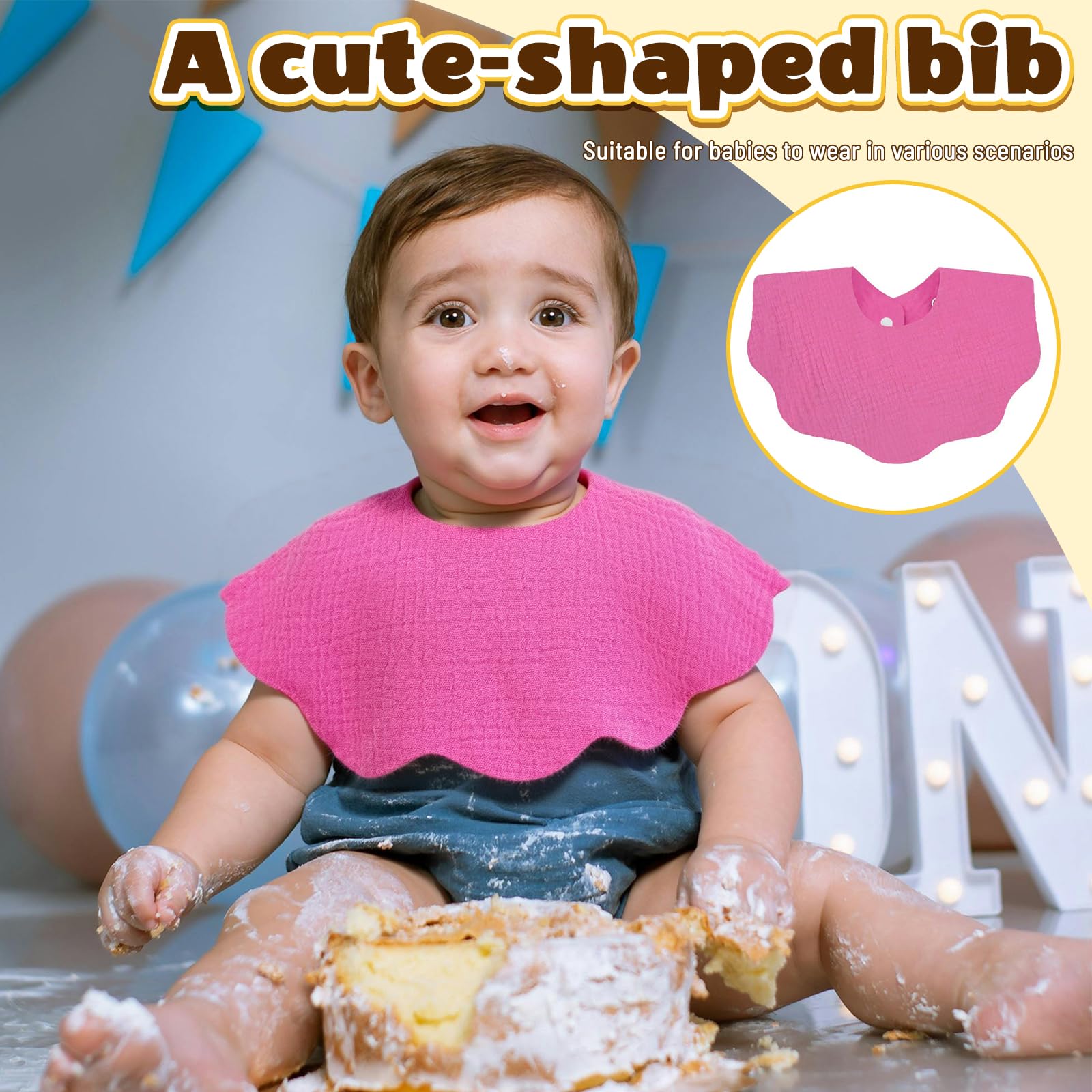 MUSBUY handmade craftsmanship ensures premium feel and lasting comfort in every bib.