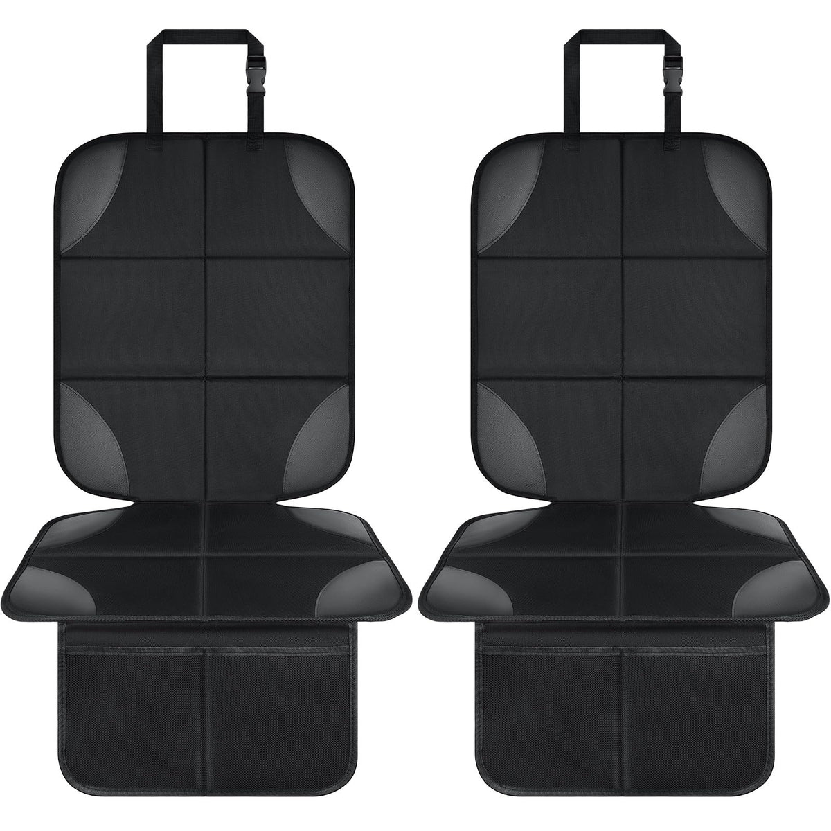 Musclez baby seat protector cover shields seats from spills and stains.