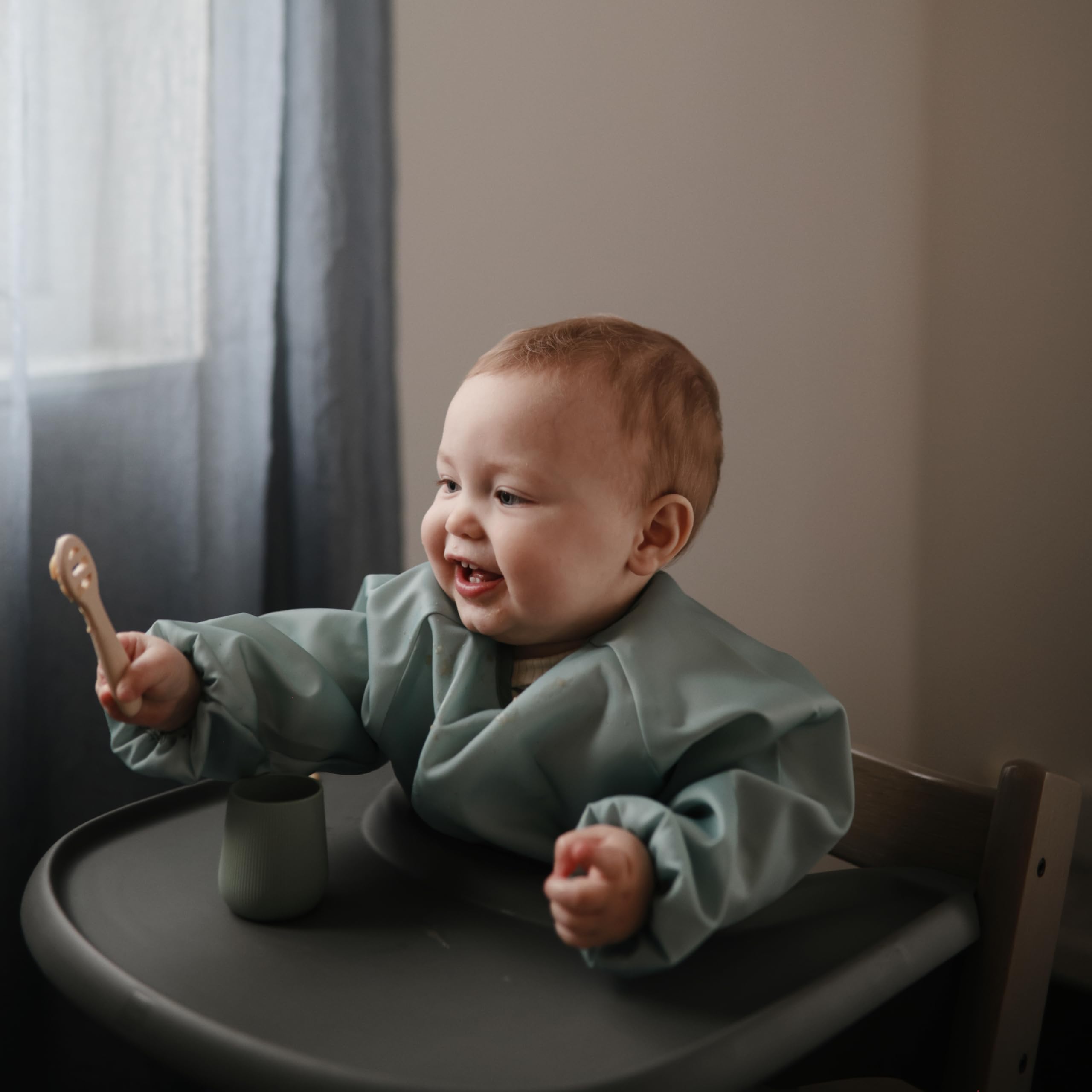 Mushie 2-pack packaging keeps spoons organized