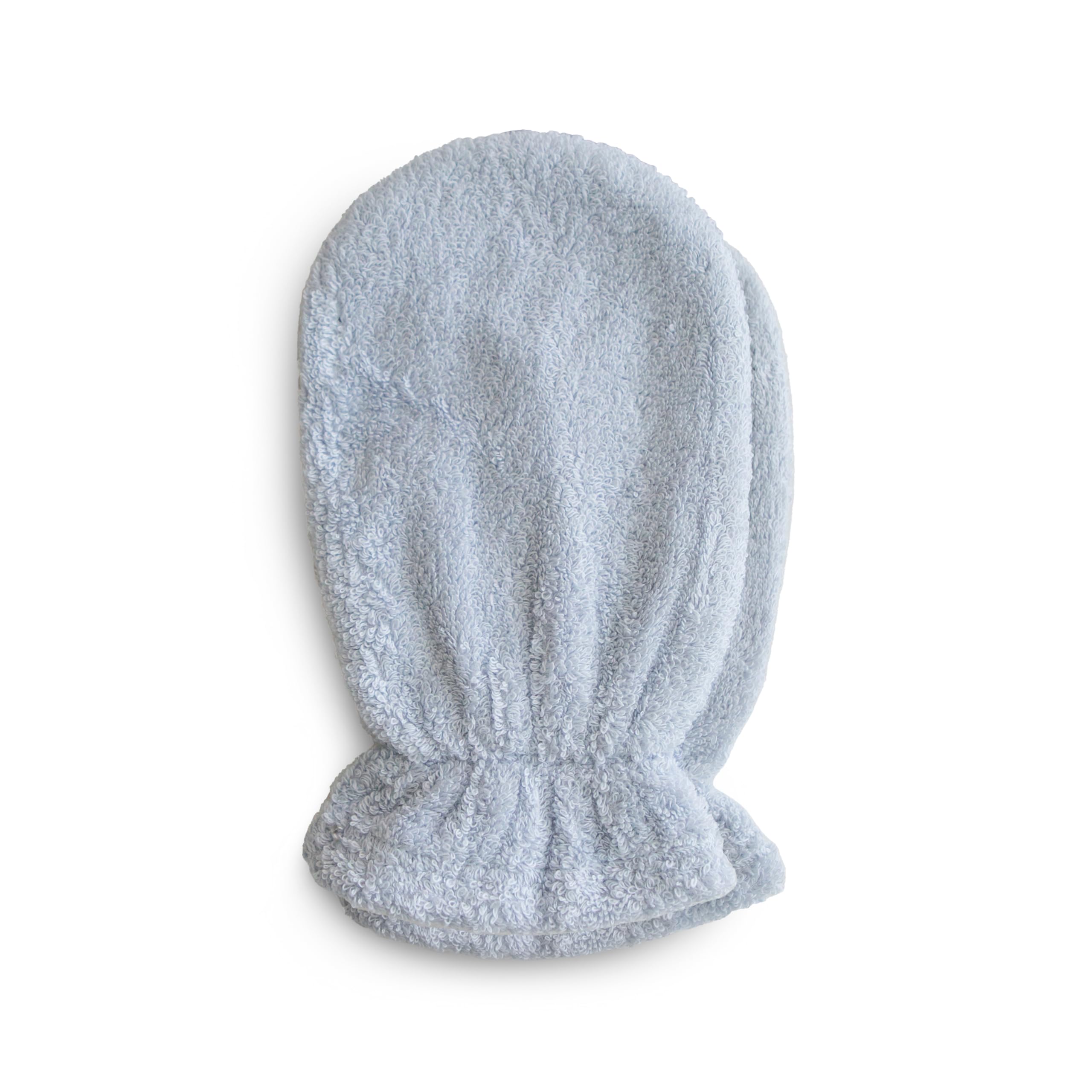 Mushie baby bath mitt pack of 2 for gentle bathtime cleansing.