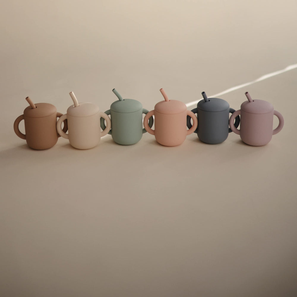 Mushie brand-story image conveys safety, design, and calm parenting ideals.