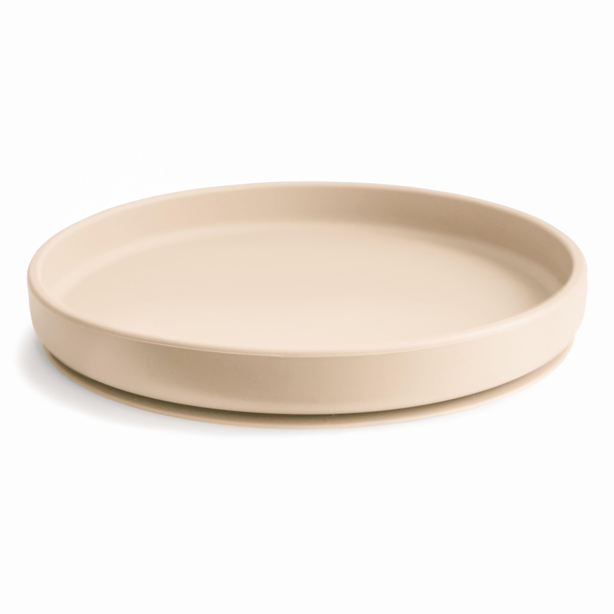 Mushie silicone material close-up showing safe, non-toxic, easy-to-clean surface