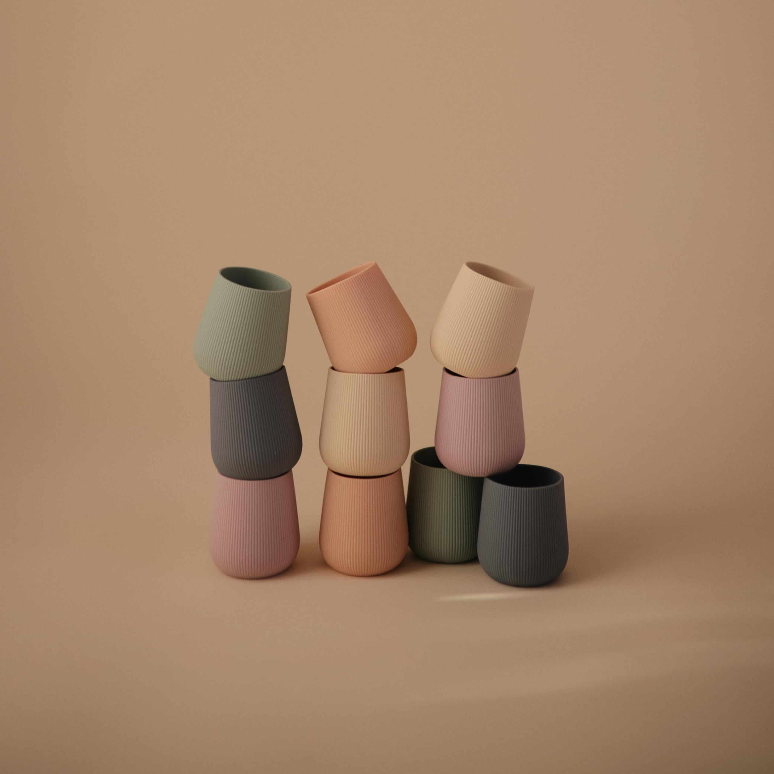 Mushie design emphasizes calm parenting with safe, practical baby gear.