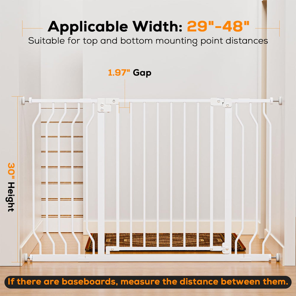 Mutak hardware-mount setup adds extra security for stairs