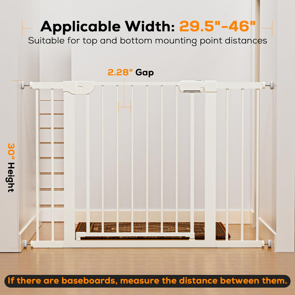 Mutak gate stands 30 inches tall for added barrier