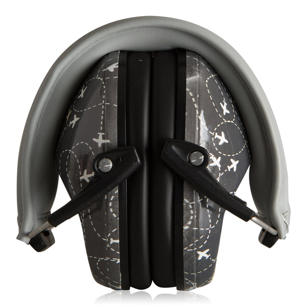 Muted Kids camouflage-pattern earmuffs offer fashionable hearing protection for everyday play.