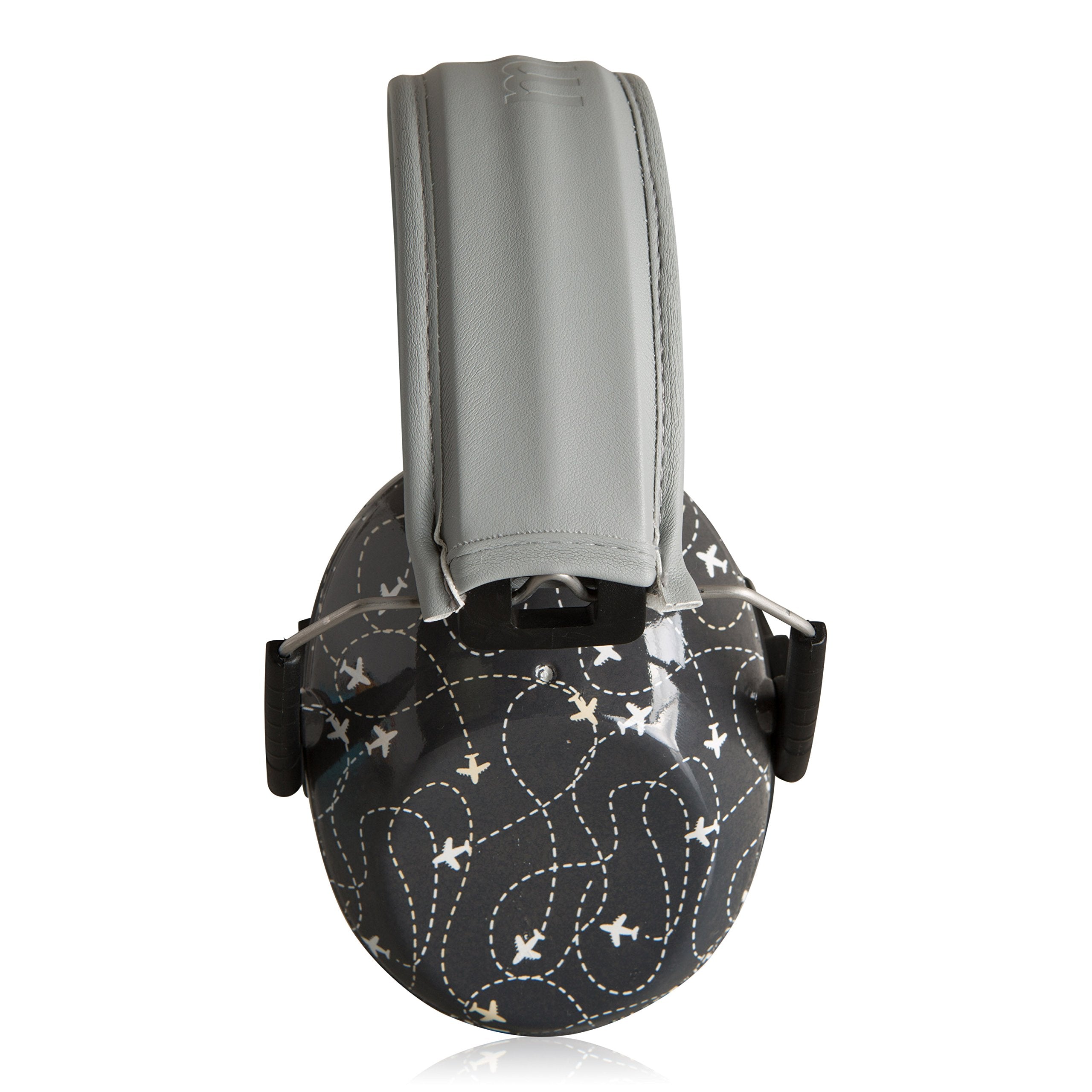Muted Kids earmuffs feature soft cushioned earcups for gentle protection during loud events.