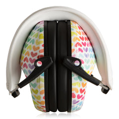 Muted kids noise-cancelling ear muffs blue pattern comfortable listening during concerts