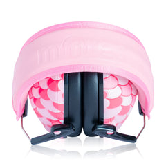 Muted Kids earmuffs are lightweight and fold for travel.