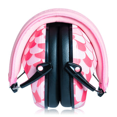 Muted Kids earmuffs with neon stripes reduce noise while staying fashion-forward.