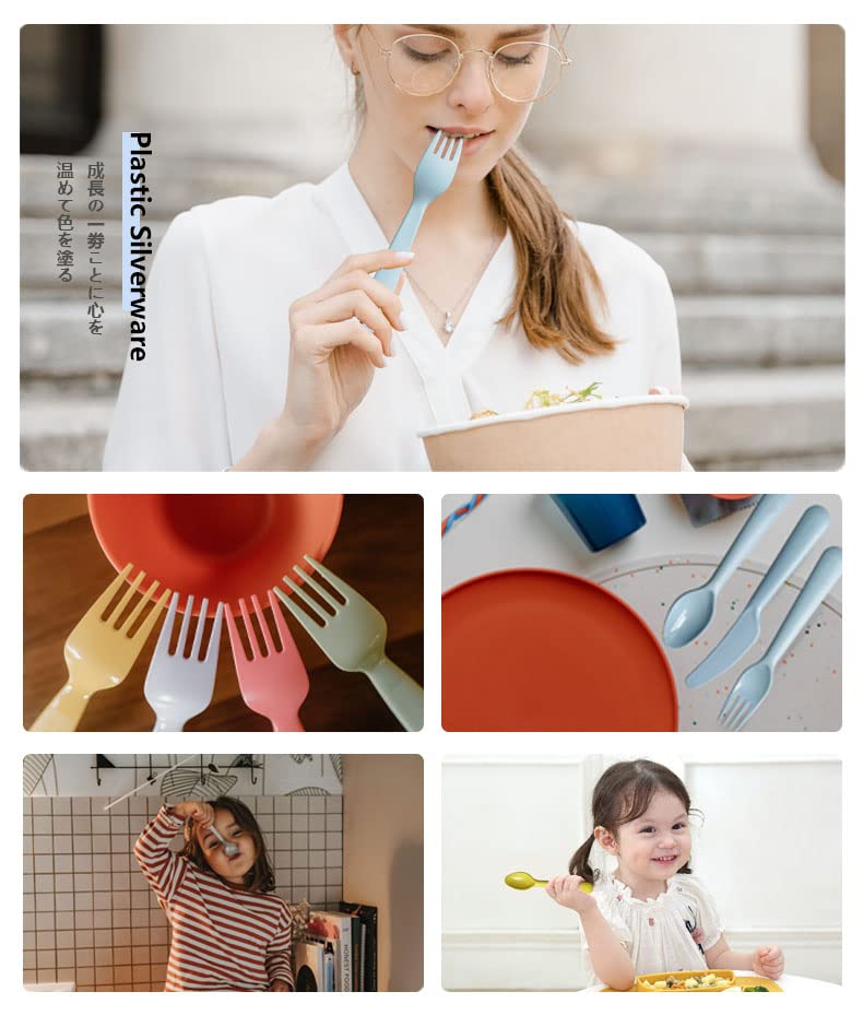 Muulaii 18Pcs toddler utensils set dishwasher-safe design for quick cleanup.
