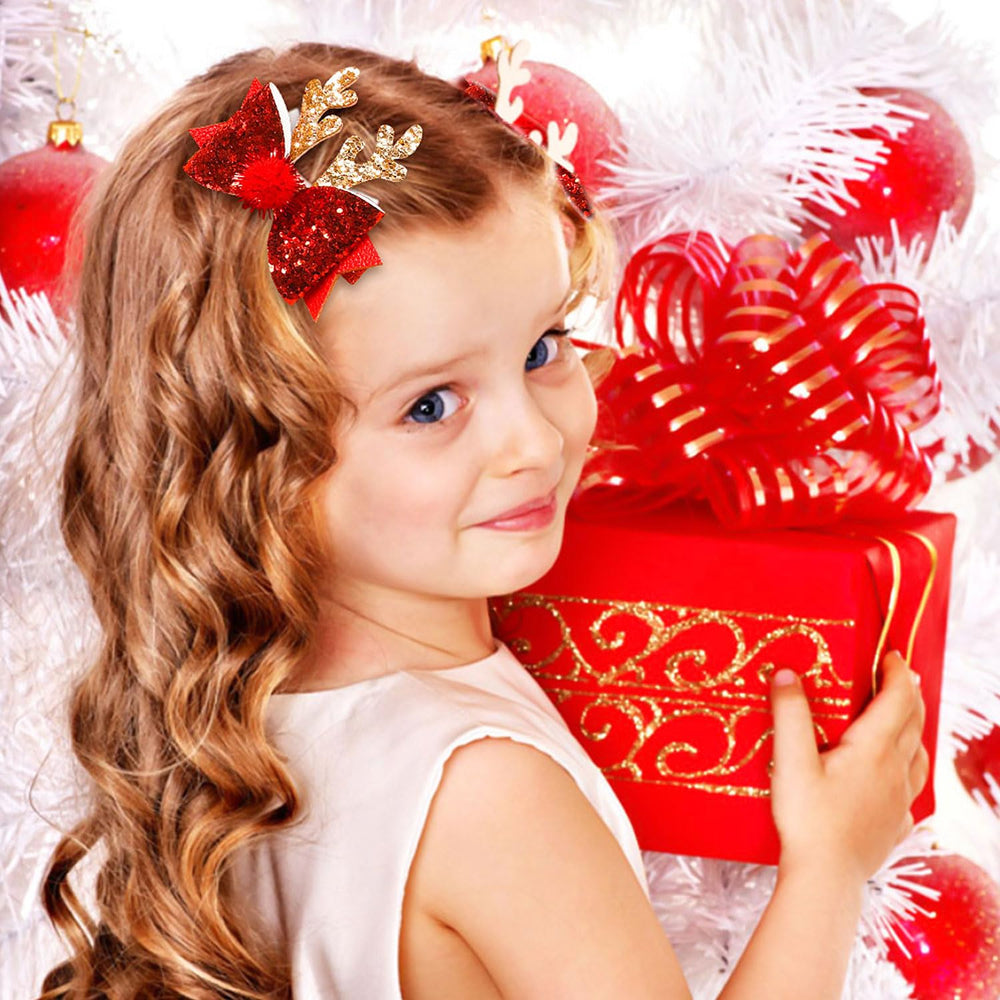 Muumoo reindeer antlers detail clip adds playful holiday flair