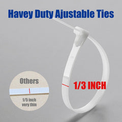 MUUPEG nylon-strap 9-8-inch view demonstrates adjustable length for heavy furniture use.