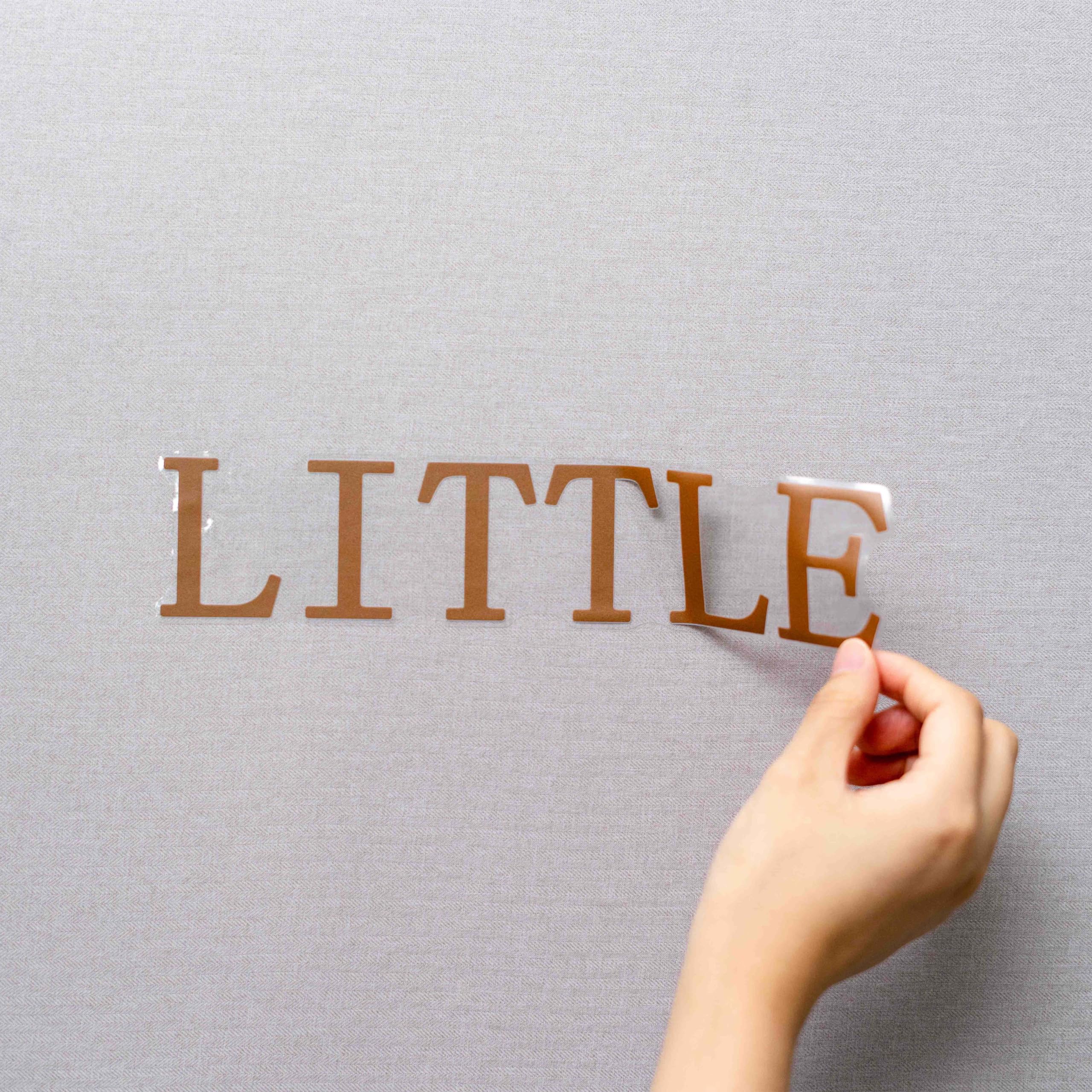 MUWEOL A Little Pumpkin is On The Way decal enhances Halloween rooms with easy, mess-free decor.