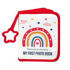 Mwise Rainbow memory book cover highlights durable eco-friendly design for lasting keepsakes