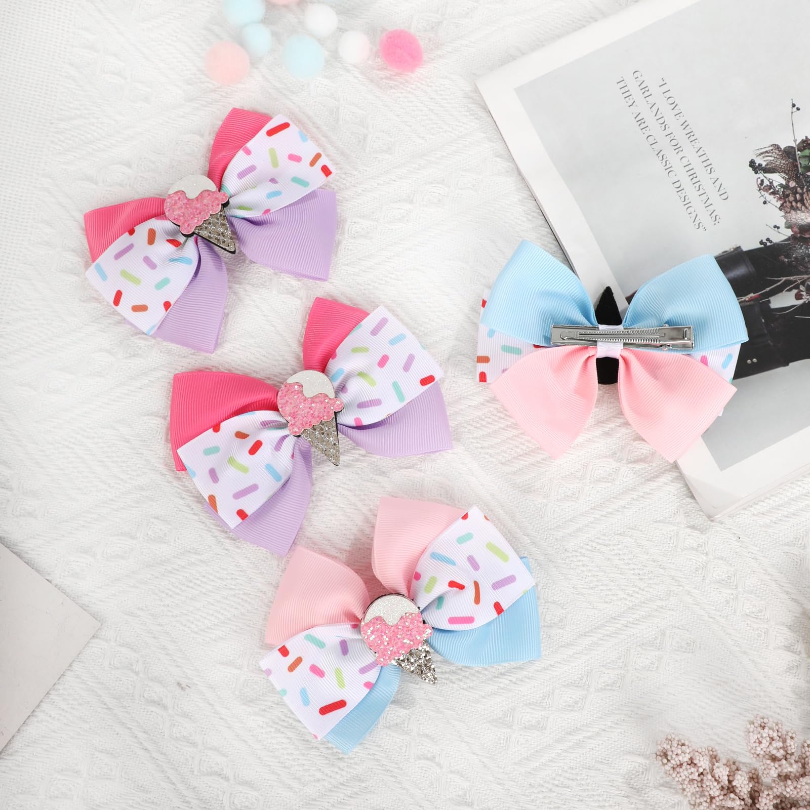 MWRDSM ice cream clip pink kids ready for school events