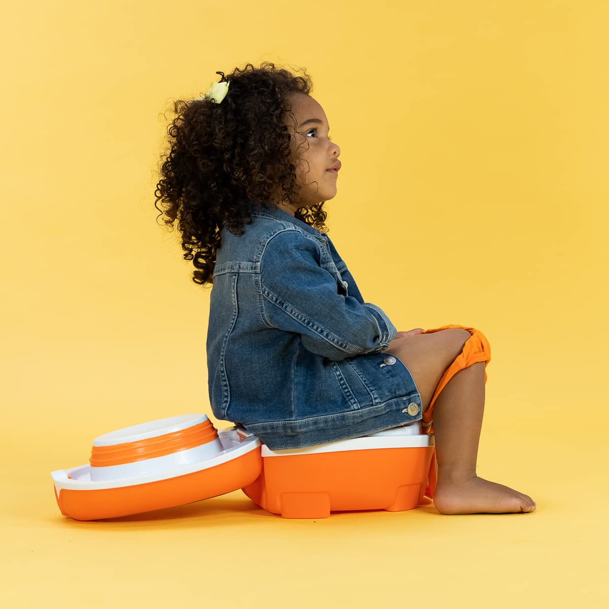 My Carry Potty large-comfy-seat offers secure, comfortable seating for toddlers