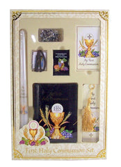 My First Holy Communion Bread of Life Deluxe gift set mass book cover displays sacred stories.