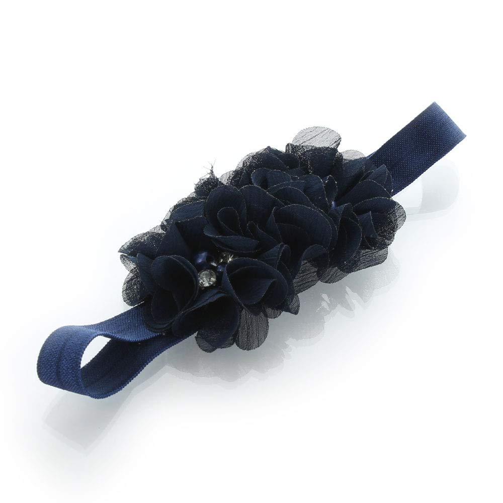 My Lello newborn to 8 months stretchable headbands on elastic band