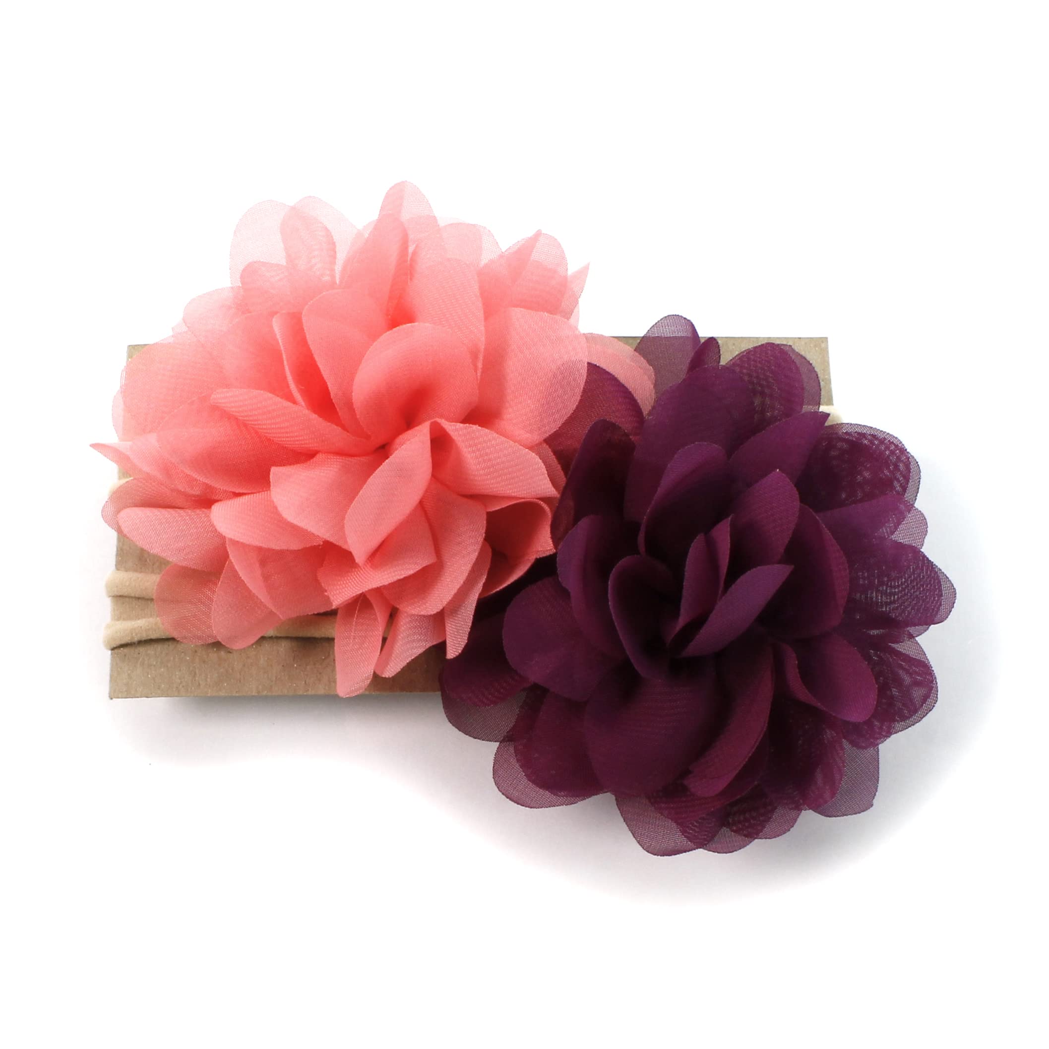 Stretchy nylon elastic headband from My Lello for newborns to big kids.