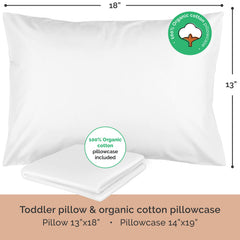 My Little North Star pillowcase organic cotton close-up highlights breathable fabric