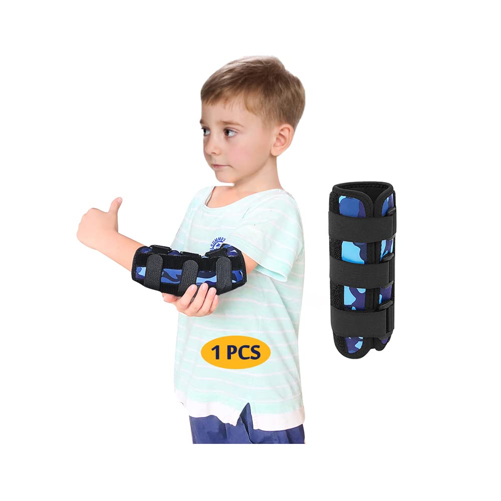 Mybow Thumb Sucking Stop arm-guard in breathable neoprene supports comfortable wear and reduces finger-to-mouth actions