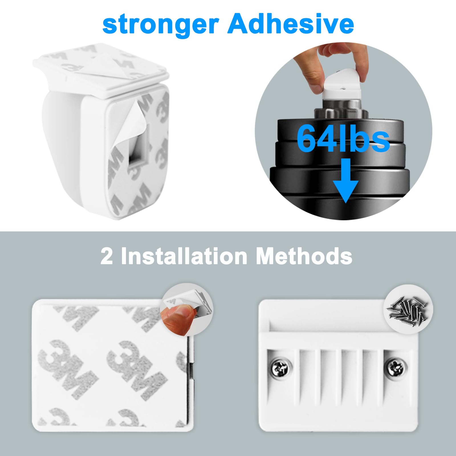Mydhall fits most cabinets up to 3.8 cm thick for versatile use.