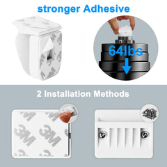 Mydhall fits most cabinets up to 3.8 cm thick for versatile use.