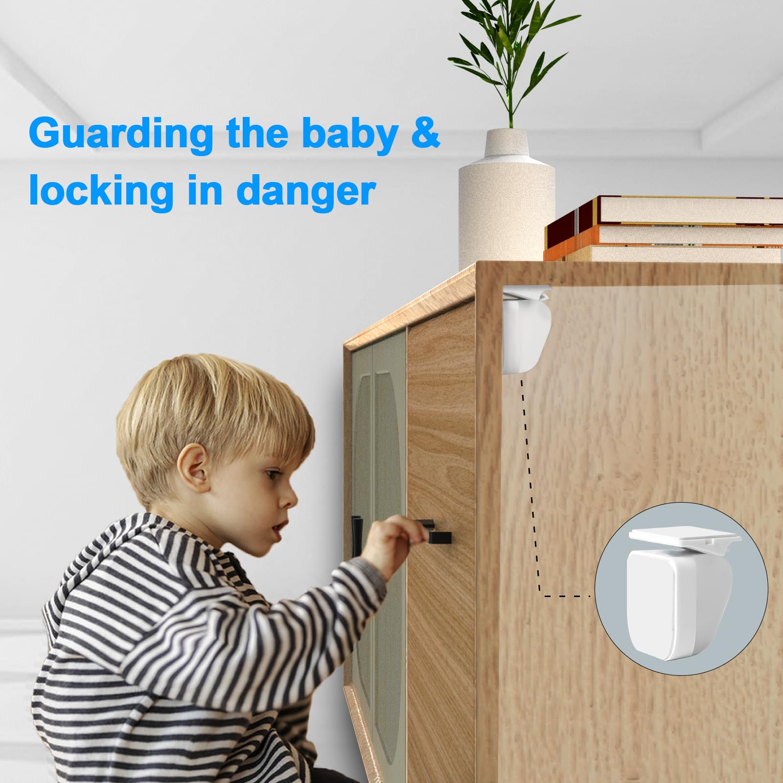 Mydhall drawer safety keeps babies away from riskier items.