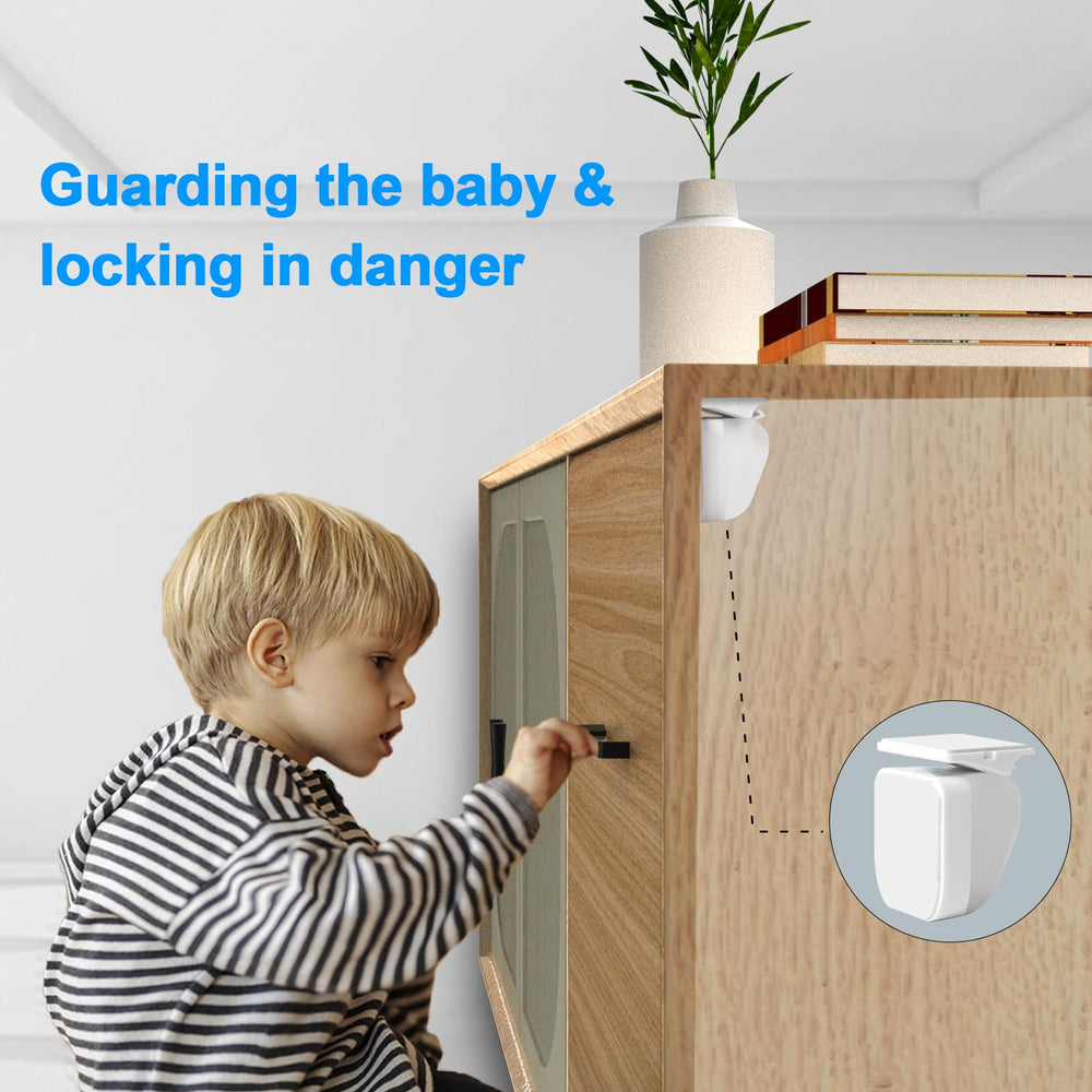 Mydhall drawer safety keeps babies away from riskier items.