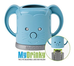 MyDrinky InchBug secure-locking shows a two-piece design that holds containers in place.